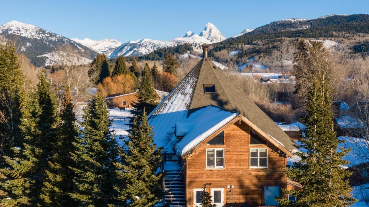 Teton Teepee Lodge アルタ エクステリア 写真