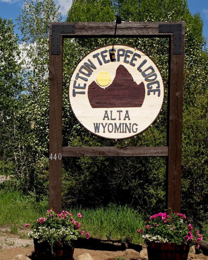 Teton Teepee Lodge アルタ エクステリア 写真